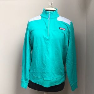 Vineyard Vines Women’s Teal Quarter-Zip